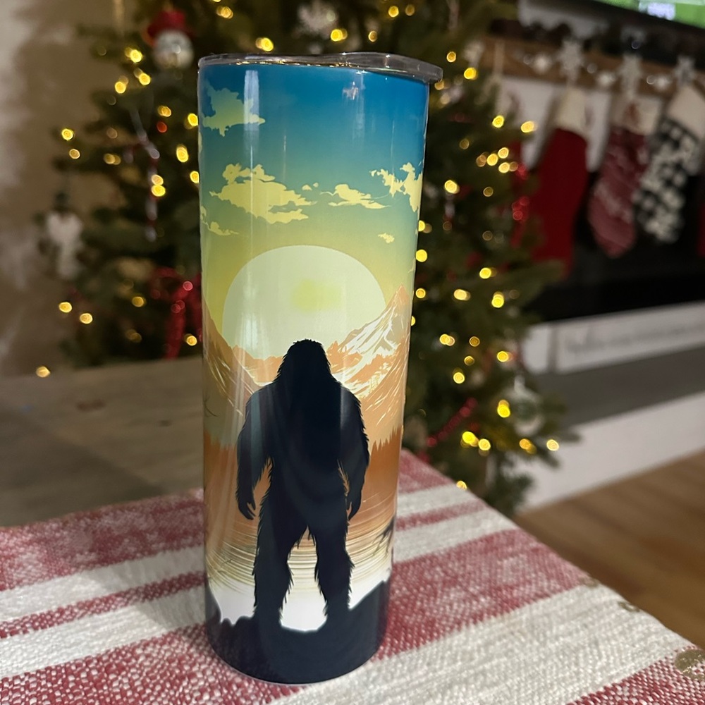 Bigfoot Silhouette Tumbler